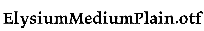ElysiumMediumPlain