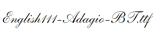 English111-Adagio-BT