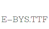 E-BYS