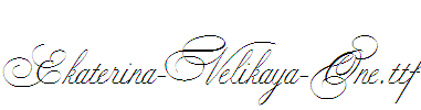 Ekaterina-Velikaya-One
