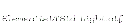 ElementisLTStd-Light