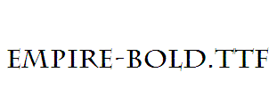 Empire-Bold