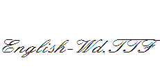 English-Wd