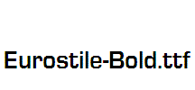 Eurostile-Bold