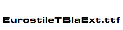 EurostileTBlaExt