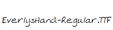 EverlysHand-Regular