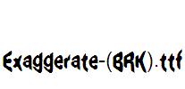 Exaggerate-(BRK)