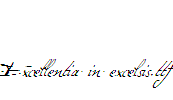 Excellentia-in-excelsis