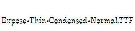Expose-Thin-Condensed-Normal