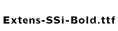 Extens-SSi-Bold