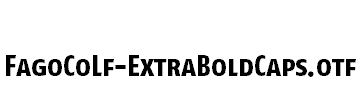 FagoCoLf-ExtraBoldCaps