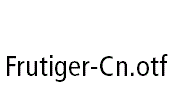 Frutiger-Cn