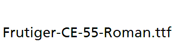 Frutiger-CE-55-Roman