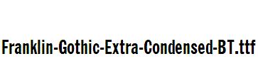 Franklin-Gothic-Extra-Condensed-BT