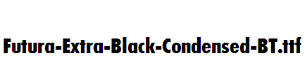 Futura-Extra-Black-Condensed-BT
