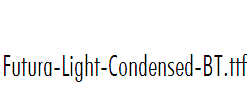Futura-Light-Condensed-BT