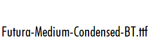 Futura-Medium-Condensed-BT