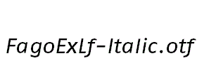 FagoExLf-Italic