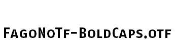 FagoNoTf-BoldCaps