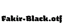Fakir-Black