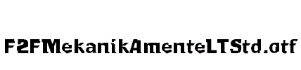 F2FMekanikAmenteLTStd
