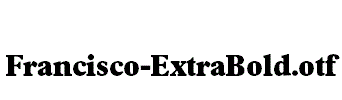 Francisco-ExtraBold