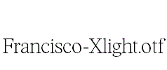 Francisco-Xlight