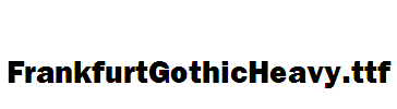 FrankfurtGothicHeavy