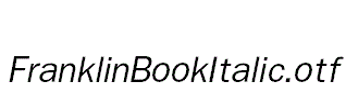 FranklinBookItalic