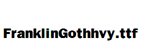 FranklinGothhvy