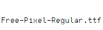 Free-Pixel-Regular