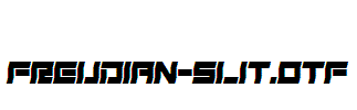 Freudian-Slit