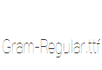 Gram-Regular