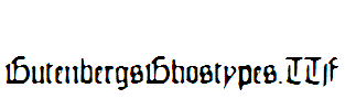 GutenbergsGhostypes