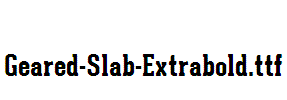 Geared-Slab-Extrabold