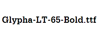 Glypha-LT-65-Bold