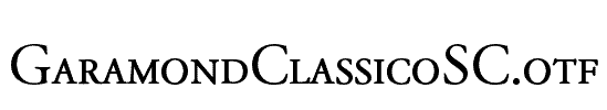 GaramondClassicoSC
