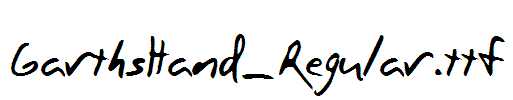 GarthsHand_Regular
