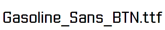 Gasoline_Sans_BTN