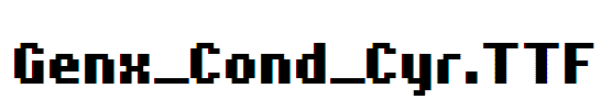 Genx_Cond_Cyr