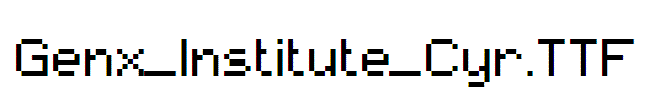Genx_Institute_Cyr