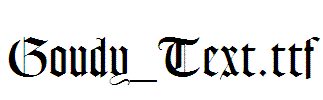 Goudy_Text