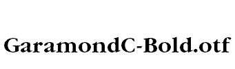 GaramondC-Bold