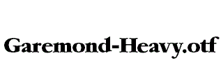 Garemond-Heavy