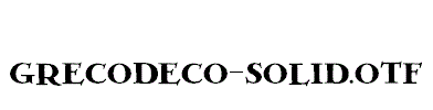 GrecoDeco-Solid