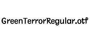 GreenTerrorRegular