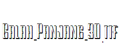 Galah-Panjang-3D