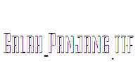 Galah-Panjang
