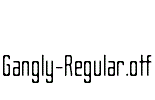 Gangly-Regular