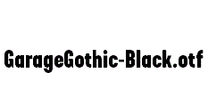 GarageGothic-Black